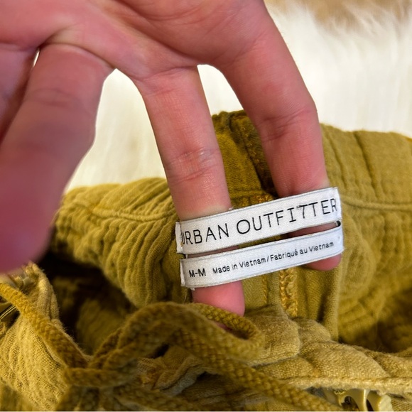 Urban Outfitters Green Cotton Pants Size Medium - Picture 8 of 13